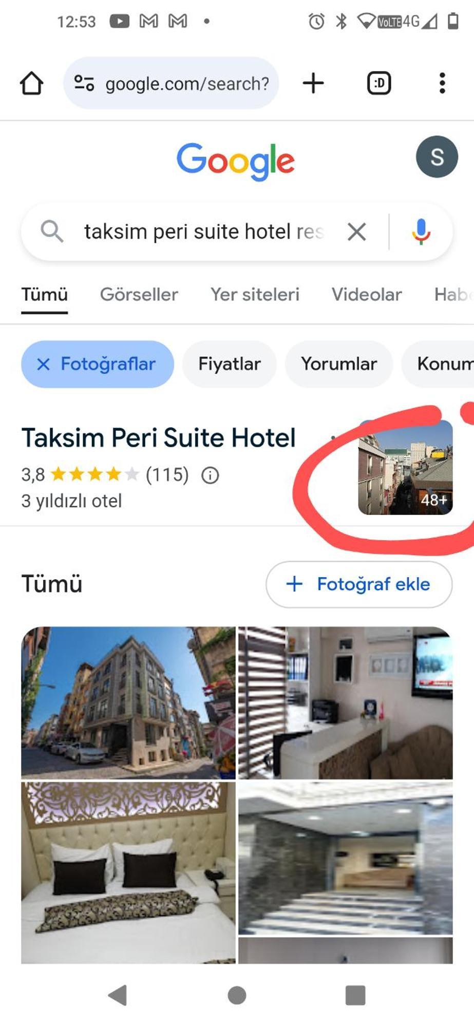 Taksim Peri Suite Istanbul Exterior foto